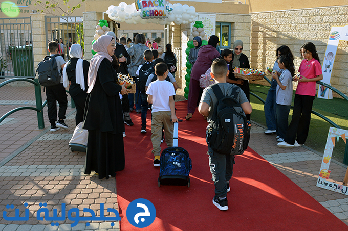 افتتاح العام الدراسي في جلجولية 